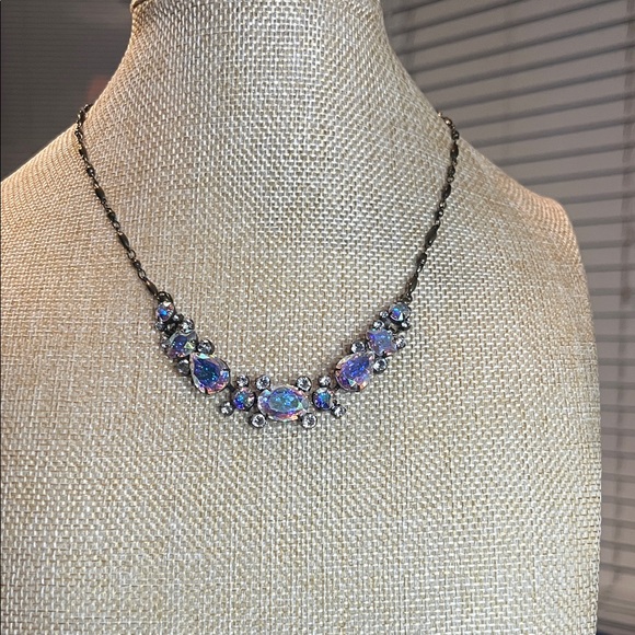Sorrelli Aurora Borealis crystal necklace - Picture 1 of 4